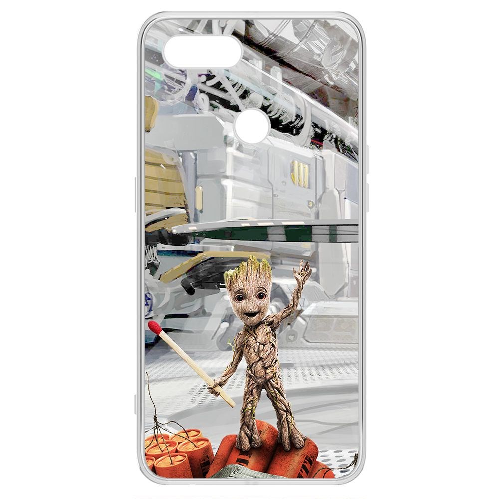 Чехол-накладка Krutoff Clear Case Стражи Галактики. Малыш Грут для Oppo A5s, Прозрачный
Чехол-накладка Krutoff Clear Case Стражи Галактики. Малыш Грут для Oppo A5s, Прозрачный