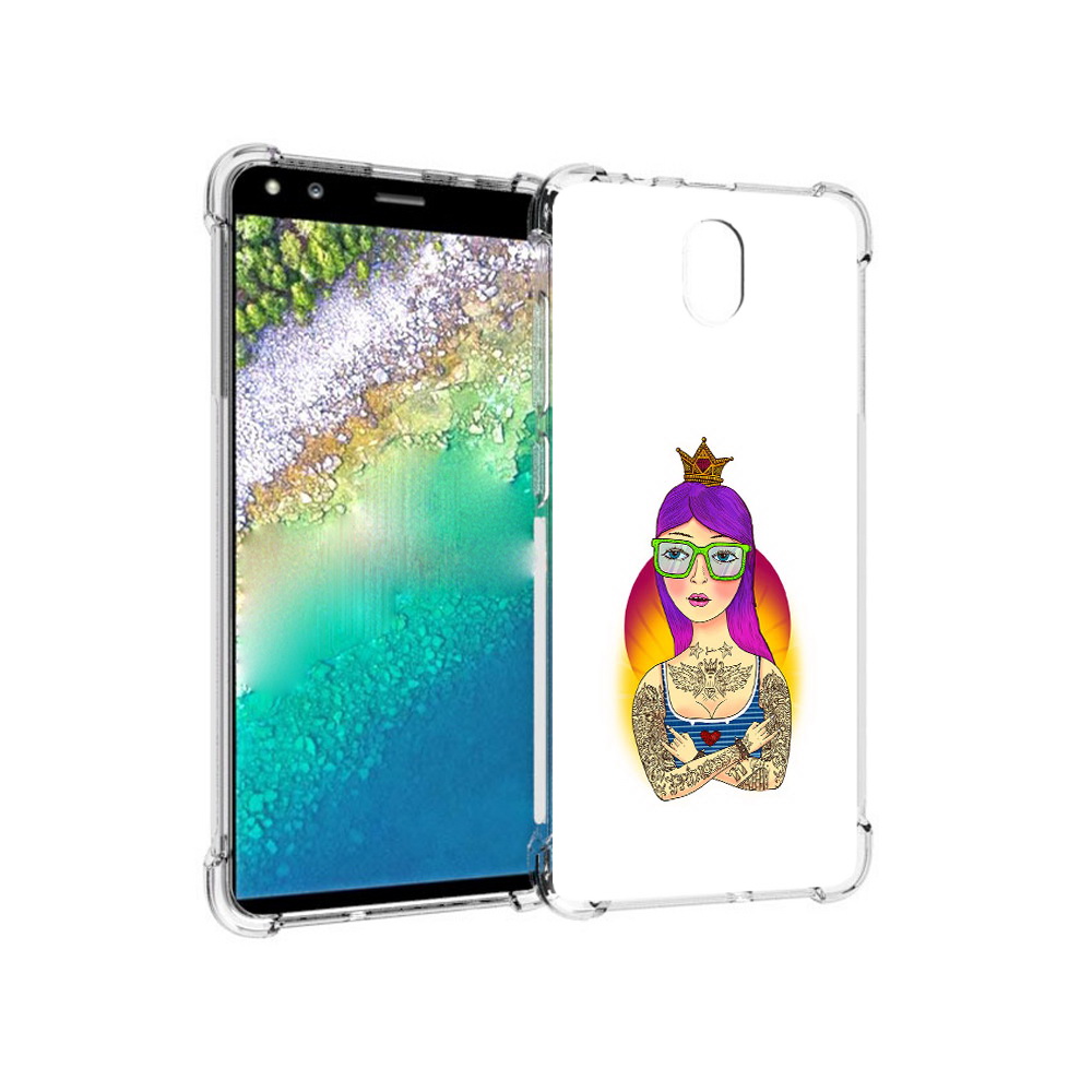 Чехол MyPads Tocco для Nokia C01 Plus девушка в татуировках с короной (PT161800.114.305), Прозрачный, Tocco
Чехол MyPads Tocco для Nokia C01 Plus девушка в татуировках с короной (PT161800.114.305), Прозрачный, Tocco