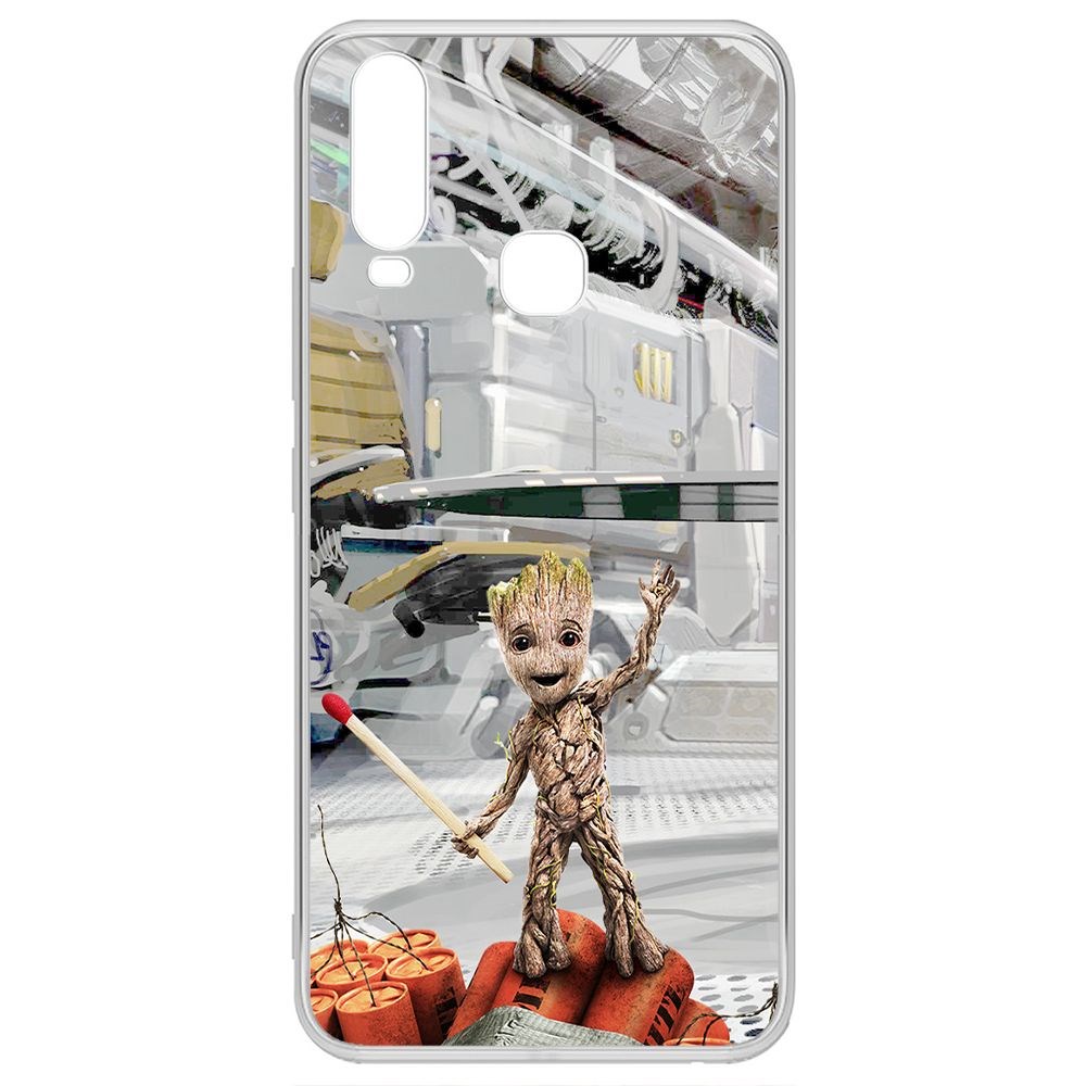 Чехол-накладка Krutoff Clear Case Стражи Галактики. Малыш Грут для Vivo Y11, Прозрачный
Чехол-накладка Krutoff Clear Case Стражи Галактики. Малыш Грут для Vivo Y11, Прозрачный