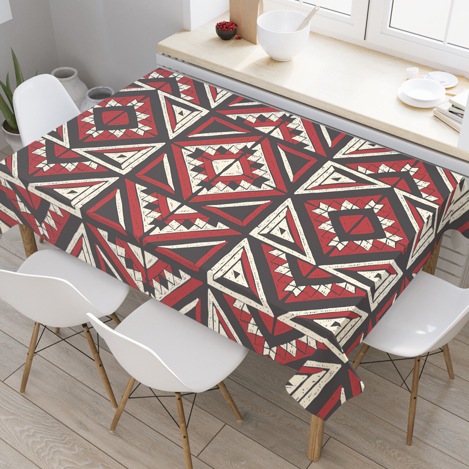 Скатерть прямоугольная JoyArty Африканский паттерн из сатена 120x145 см, Красный, Африканский паттерн
Скатерть прямоугольная JoyArty Африканский паттерн из сатена 120x145 см, Красный, Африканский паттерн