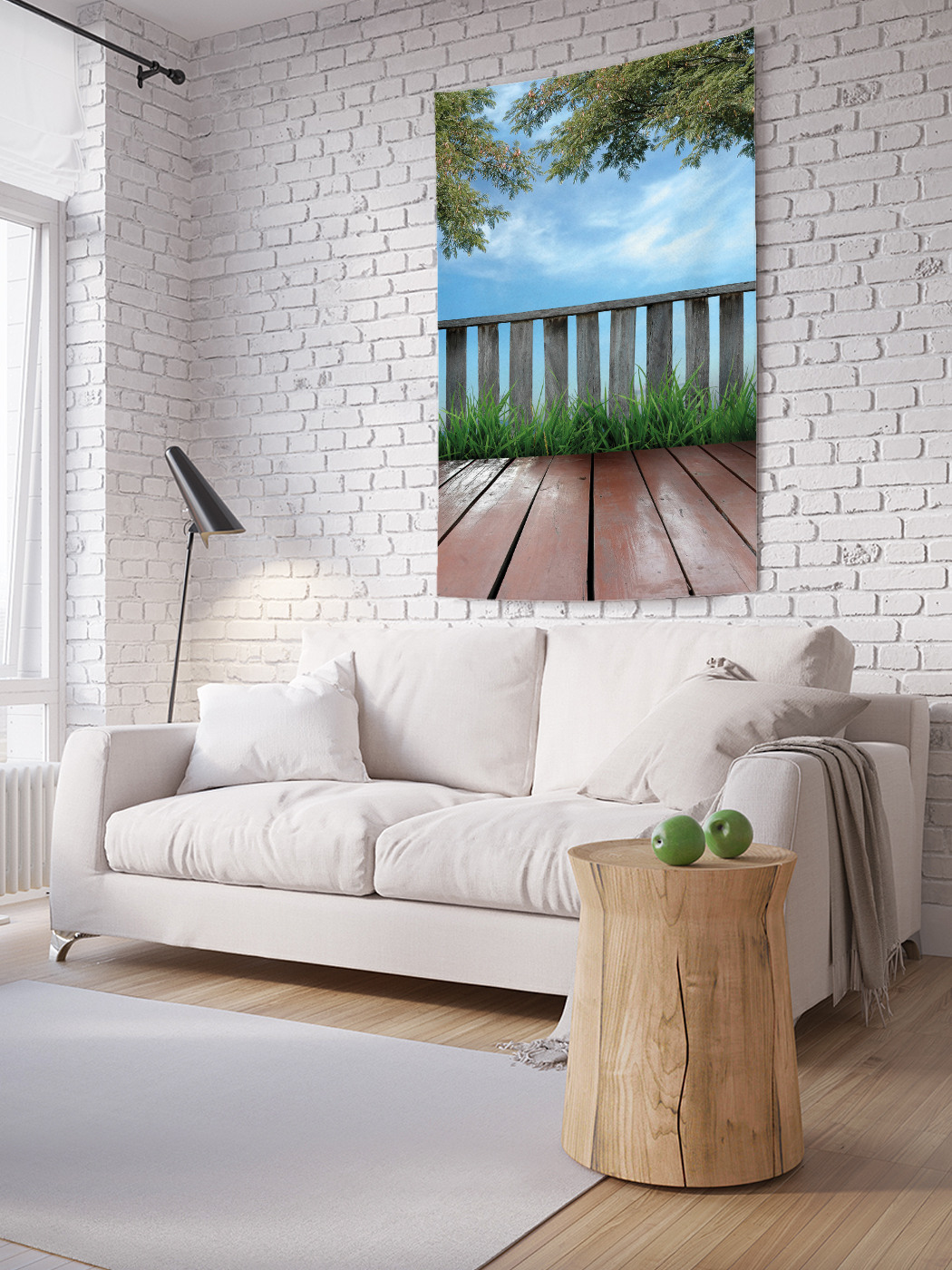 Вертикальное фотопанно на стену JoyArty Деревянная терраса 150x200 см, Деревянная терраса
Вертикальное фотопанно на стену JoyArty Деревянная терраса 150x200 см, Деревянная терраса