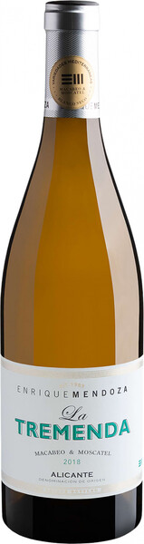 Вино Enrique Mendoza La Tremenda Macabeo Moscatel белое, сухое, 750 мл
Вино Enrique Mendoza La Tremenda Macabeo Moscatel белое, сухое, 750 мл