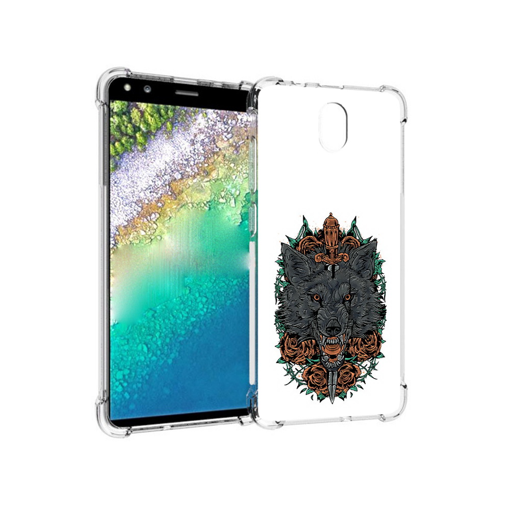 Чехол MyPads Tocco для Nokia C01 Plus красивый злой волк (PT161800.114.409), Прозрачный, Tocco
Чехол MyPads Tocco для Nokia C01 Plus красивый злой волк (PT161800.114.409), Прозрачный, Tocco