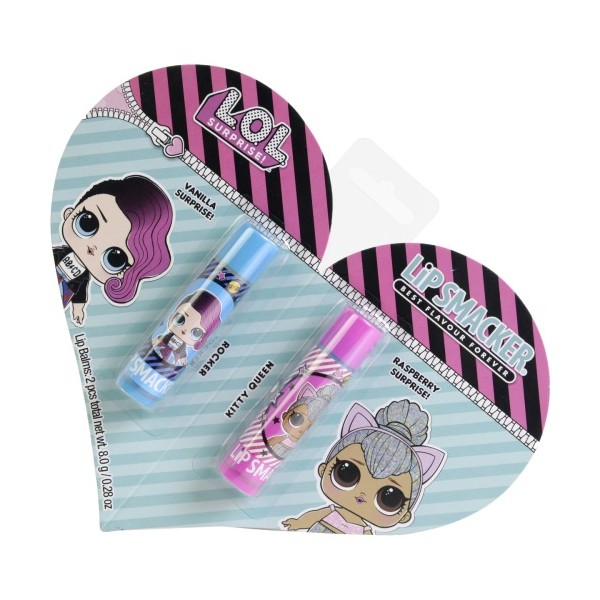 Бальзамы для губ Lip Smacker L.O.L. Surprise Rocker Kitty Queen 2 шт. по 4 г, Прозрачный
Бальзамы для губ Lip Smacker L.O.L. Surprise Rocker Kitty Queen 2 шт. по 4 г, Прозрачный