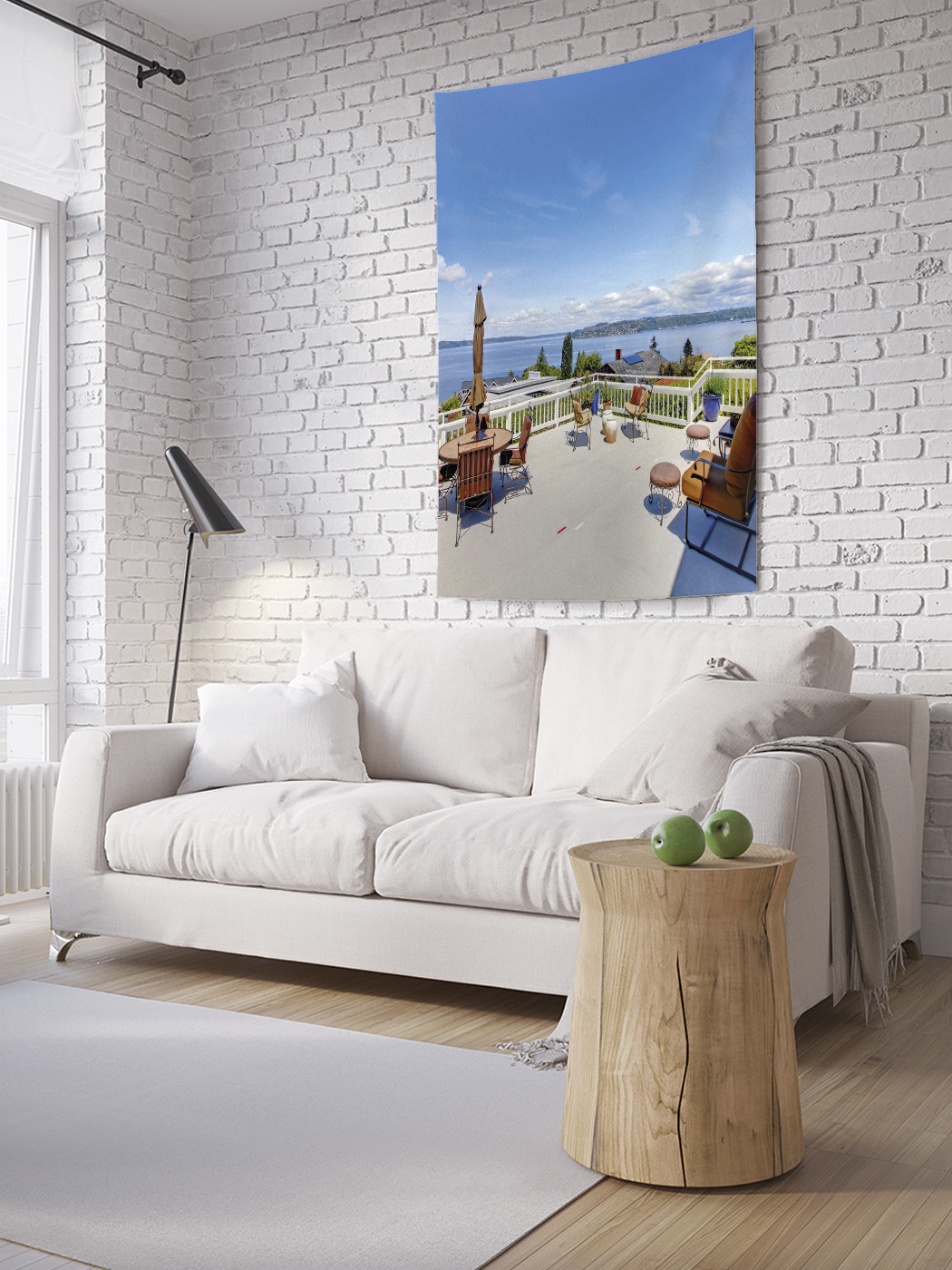 Вертикальное фотопанно на стену JoyArty Терраса с видом на море 150x200 см, Терраса с видом на море
Вертикальное фотопанно на стену JoyArty Терраса с видом на море 150x200 см, Терраса с видом на море