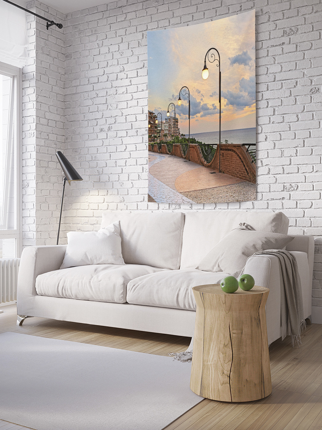Вертикальное фотопанно на стену JoyArty Мощеная дорога вдоль побережья 150x200 см, Мощеная дорога вдоль побережья
Вертикальное фотопанно на стену JoyArty Мощеная дорога вдоль побережья 150x200 см, Мощеная дорога вдоль побережья