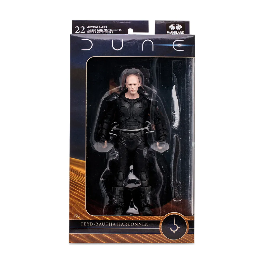 Фигурка McFarlane Toys Фейд-Раута Харконнен Дюна: Часть вторая 17см MF10688, MF10686
Фигурка McFarlane Toys Фейд-Раута Харконнен Дюна: Часть вторая 17см MF10688, MF10686