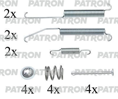 PATRON PSRK0150 Комплект монтажный тормозных колодок барабанных MITSUBISHI: L 200 96-, L 4
PATRON PSRK0150 Комплект монтажный тормозных колодок барабанных MITSUBISHI: L 200 96-, L 4