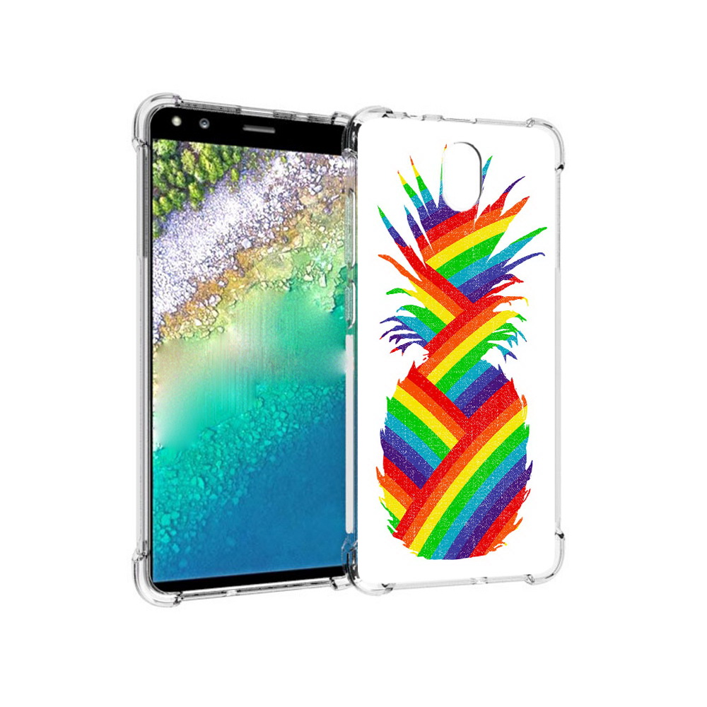 Чехол MyPads Tocco для Nokia C01 Plus радужный ананас (PT161800.114.566), Прозрачный, Tocco
Чехол MyPads Tocco для Nokia C01 Plus радужный ананас (PT161800.114.566), Прозрачный, Tocco