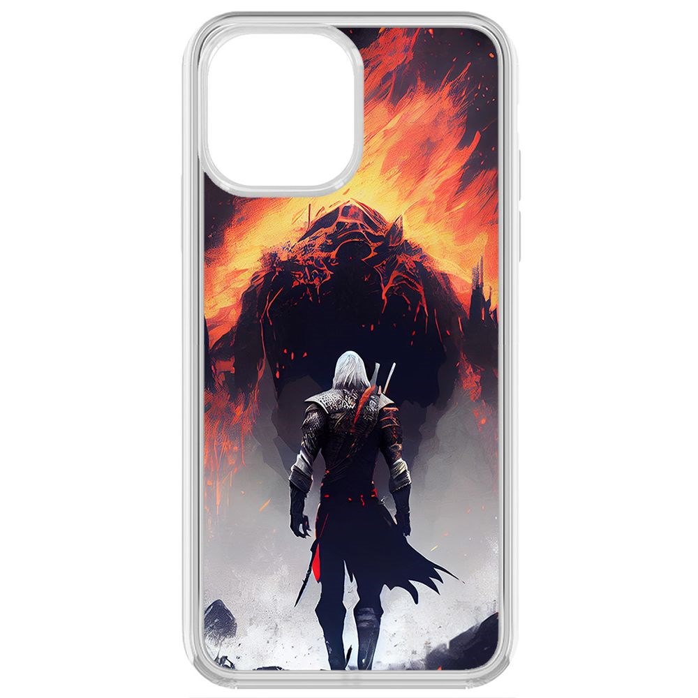 Чехол-накладка Krutoff Clear Case Ведьмак. Геральт для iPhone 13 Pro Max, Прозрачный
Чехол-накладка Krutoff Clear Case Ведьмак. Геральт для iPhone 13 Pro Max, Прозрачный