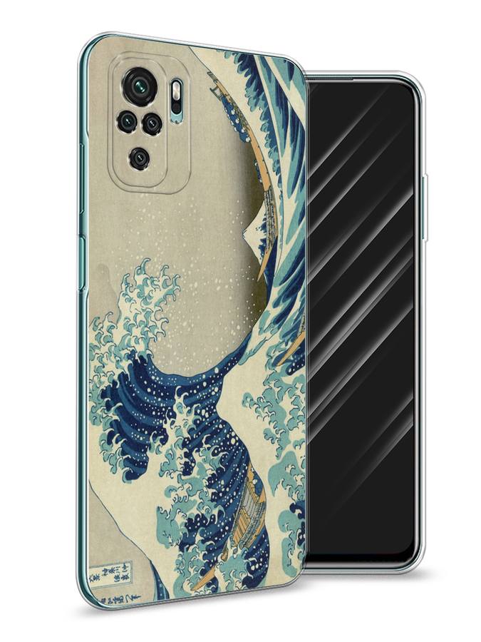 Чехол Awog на Xiaomi Redmi Note 10/Note 10S/M5s "Большая волна в Канагаве", Разноцветный, 39950-9
Чехол Awog на Xiaomi Redmi Note 10/Note 10S/M5s "Большая волна в Канагаве", Разноцветный, 39950-9
