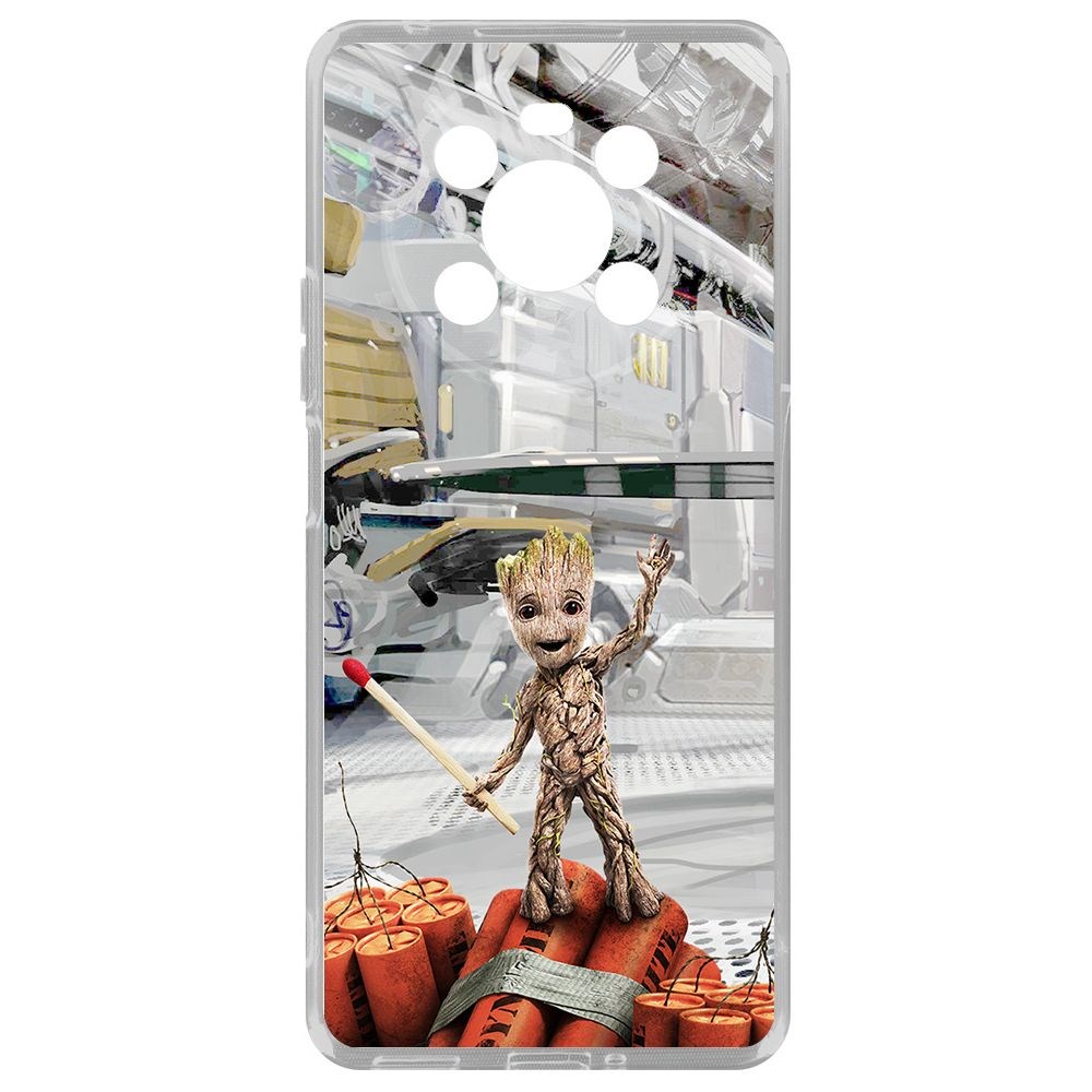 Чехол-накладка Krutoff Clear Case Стражи Галактики. Малыш Грут для Honor X30, Прозрачный
Чехол-накладка Krutoff Clear Case Стражи Галактики. Малыш Грут для Honor X30, Прозрачный