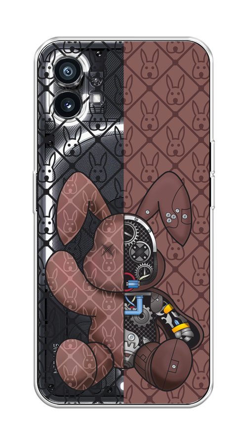 Чехол Homey на Nothing Phone (1) "Киборг-заяц шоколадный", Коричневый;черный;прозрачный, 3300150-1
Чехол Homey на Nothing Phone (1) "Киборг-заяц шоколадный", Коричневый;черный;прозрачный, 3300150-1