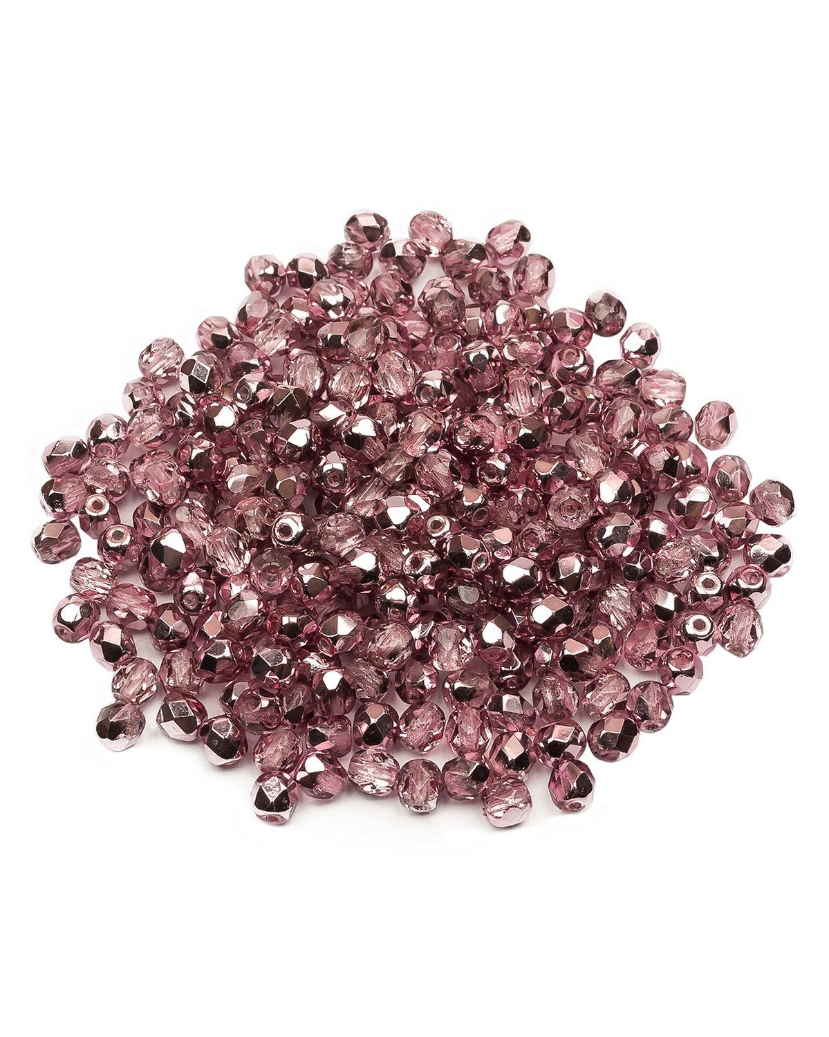Стеклянные чешские бусины ганеные круг 4 мм Crystal Flamingo Metallic Ice 250шт, Розовый, FP-4
Стеклянные чешские бусины ганеные круг 4 мм Crystal Flamingo Metallic Ice 250шт, Розовый, FP-4