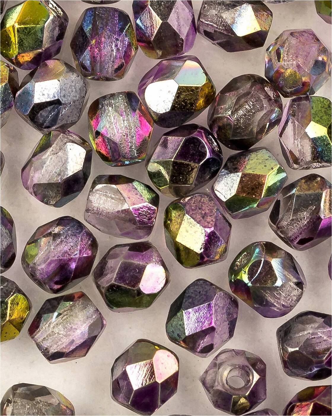 Стеклянные чешские бусины Fire polished beads ганеные круг 4 мм Crystal Magic Purple 50шт, Розовый, FP-4
Стеклянные чешские бусины Fire polished beads ганеные круг 4 мм Crystal Magic Purple 50шт, Розовый, FP-4