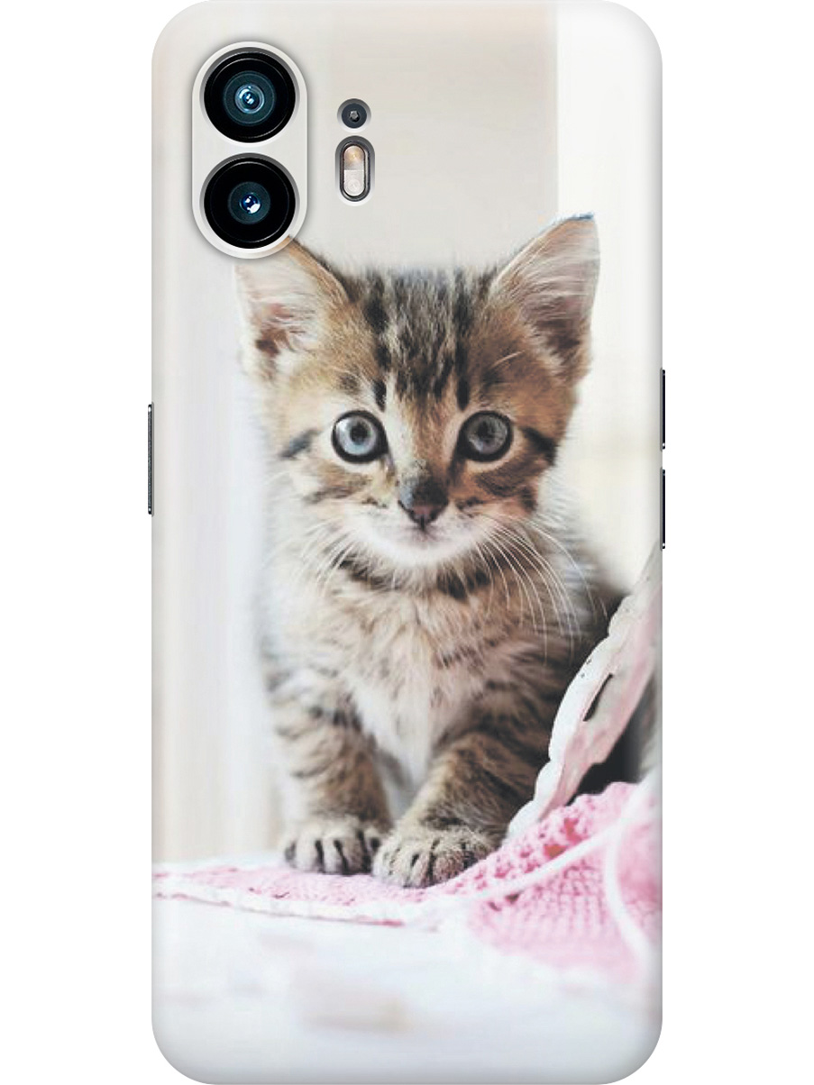 Силиконовый чехол на Nothing Phone (2) с принтом "Милый котенок", Прозрачный;белый;коричневый, 784811511
Силиконовый чехол на Nothing Phone (2) с принтом "Милый котенок", Прозрачный;белый;коричневый, 784811511