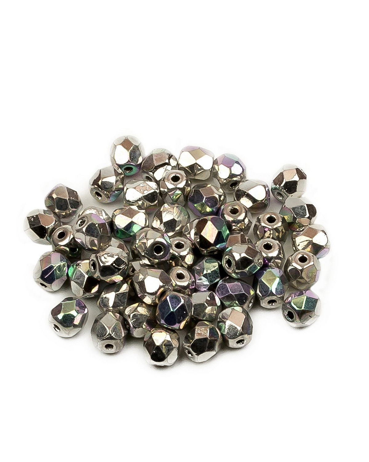 Стеклянные чешские бусины ганеные круг 4 мм Crystal Glittery Silver 50шт, Серебристый, FP-4
Стеклянные чешские бусины ганеные круг 4 мм Crystal Glittery Silver 50шт, Серебристый, FP-4