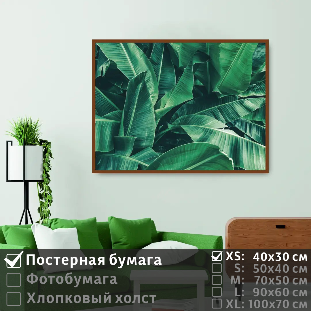 Постер на стену ПолиЦентр Тропические банановые листья 40х30 см, ТропическиеБанановыеЛистья
Постер на стену ПолиЦентр Тропические банановые листья 40х30 см, ТропическиеБанановыеЛистья