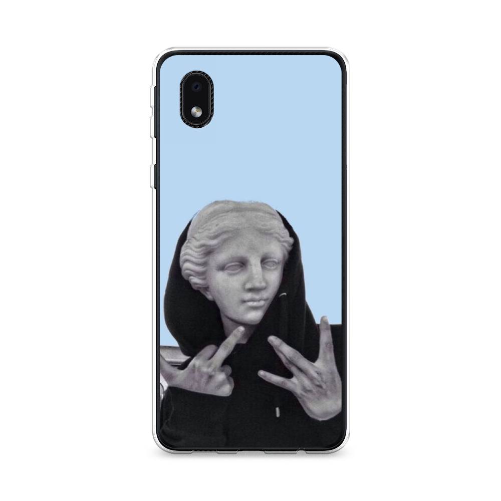 Чехол Awog на Samsung Galaxy A01 Core / Самсунг A01 Core "SWAG статуя", Голубой, 2101250-9
Чехол Awog на Samsung Galaxy A01 Core / Самсунг A01 Core "SWAG статуя", Голубой, 2101250-9