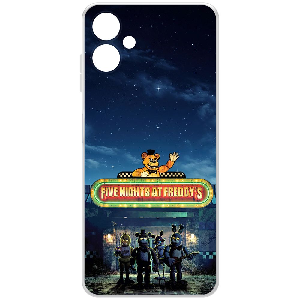 Чехол-накладка Krutoff Clear Case ФНАФ - Банда вместе для Samsung Galaxy A06 (A065), Прозрачный
Чехол-накладка Krutoff Clear Case ФНАФ - Банда вместе для Samsung Galaxy A06 (A065), Прозрачный