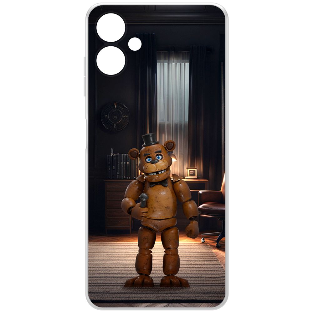 Чехол-накладка Krutoff Clear Case ФНАФ - Медведь Фредди для Samsung Galaxy A06 (A065), Прозрачный
Чехол-накладка Krutoff Clear Case ФНАФ - Медведь Фредди для Samsung Galaxy A06 (A065), Прозрачный