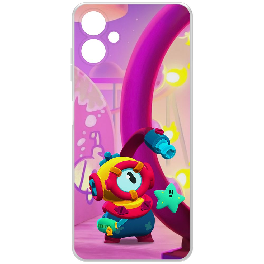 Чехол-накладка Krutoff Clear Case Brawl Stars-Отис для Samsung Galaxy A06 (A065), Прозрачный
Чехол-накладка Krutoff Clear Case Brawl Stars-Отис для Samsung Galaxy A06 (A065), Прозрачный