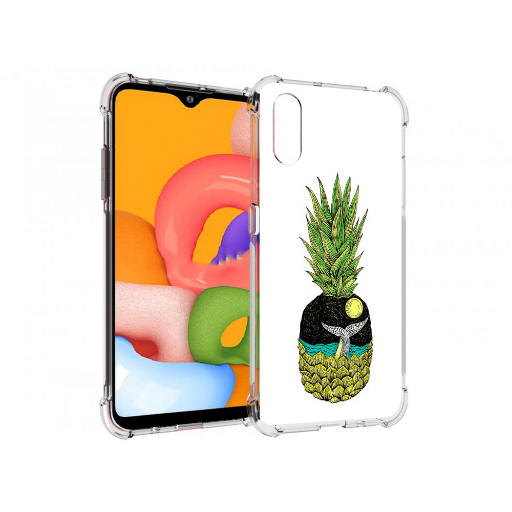 Чехол MyPads Tocco для Samsung Galaxy A01 ананас с китом (PT144711.509.220), Прозрачный, Tocco
Чехол MyPads Tocco для Samsung Galaxy A01 ананас с китом (PT144711.509.220), Прозрачный, Tocco