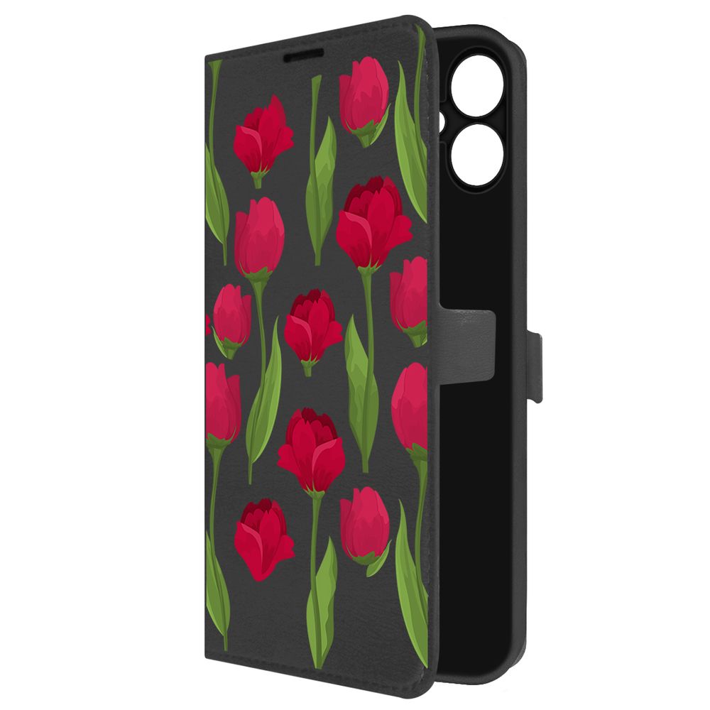 Чехол-книжка Krutoff Eco Book для Samsung Galaxy A06 (A065) Розы паттерн (черный)
Чехол-книжка Krutoff Eco Book для Samsung Galaxy A06 (A065) Розы паттерн (черный)