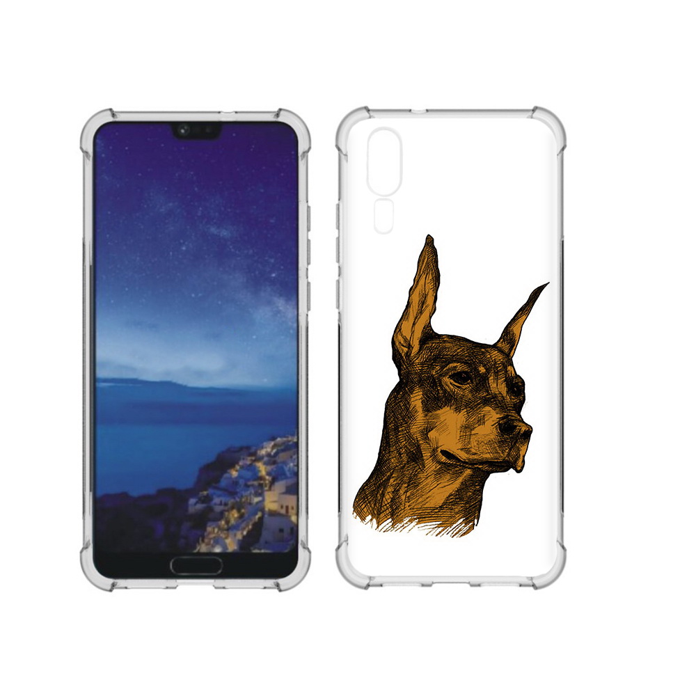 Чехол MyPads Tocco для Huawei P20 скетч доберман (PT108006.52.605), Прозрачный, Tocco
Чехол MyPads Tocco для Huawei P20 скетч доберман (PT108006.52.605), Прозрачный, Tocco