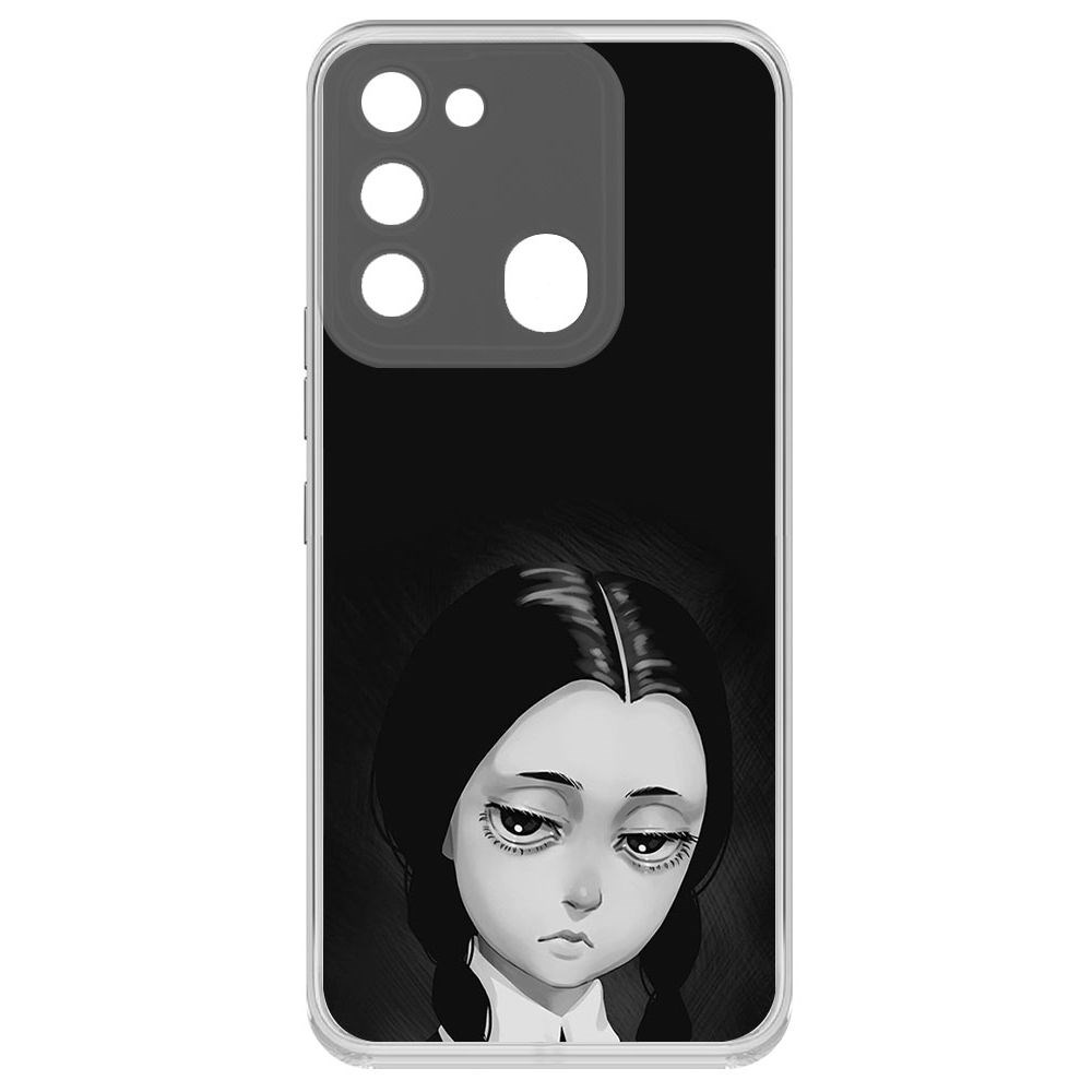 Чехол-накладка Krutoff Clear Case Уэнсдей Аддамс - Рисованная Уэнсдей для TECNO Spark 8C
Чехол-накладка Krutoff Clear Case Уэнсдей Аддамс - Рисованная Уэнсдей для TECNO Spark 8C