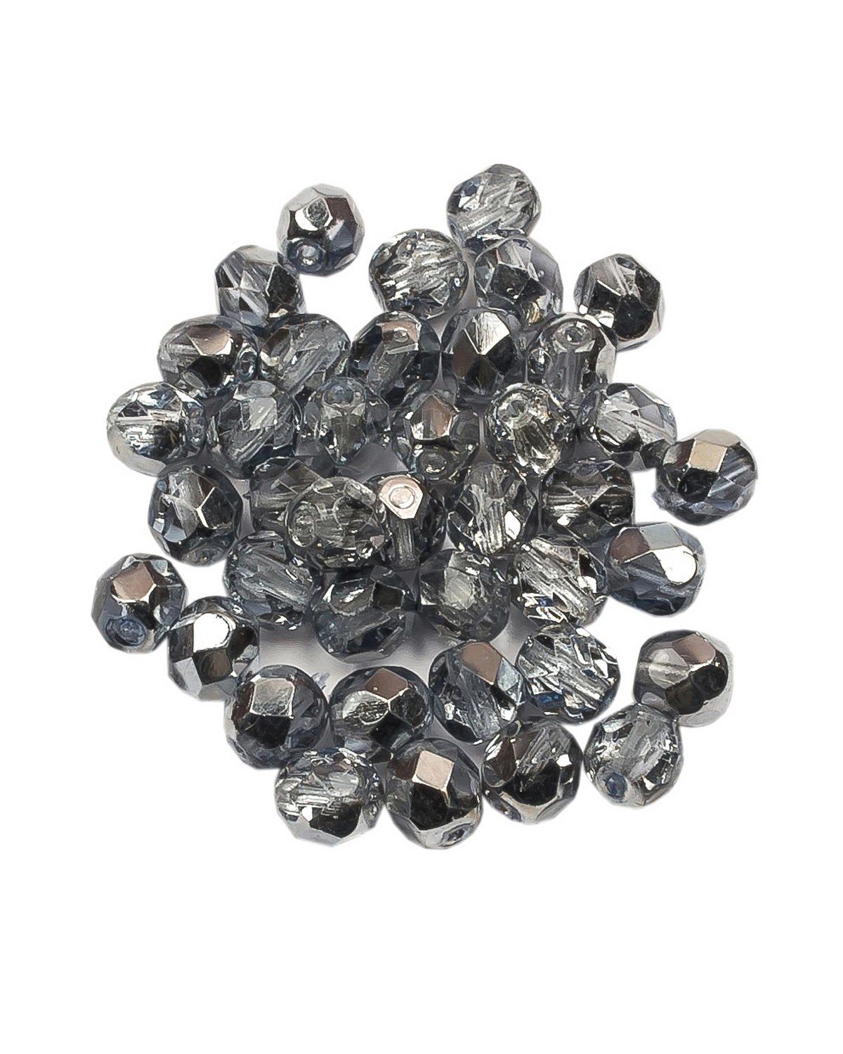 Чешские бусины, Fire Polished Beads, ганеные, 6 мм, цвет: Crystal Sky Metallic Ice, 40шт, Серый, FP-6
Чешские бусины, Fire Polished Beads, ганеные, 6 мм, цвет: Crystal Sky Metallic Ice, 40шт, Серый, FP-6