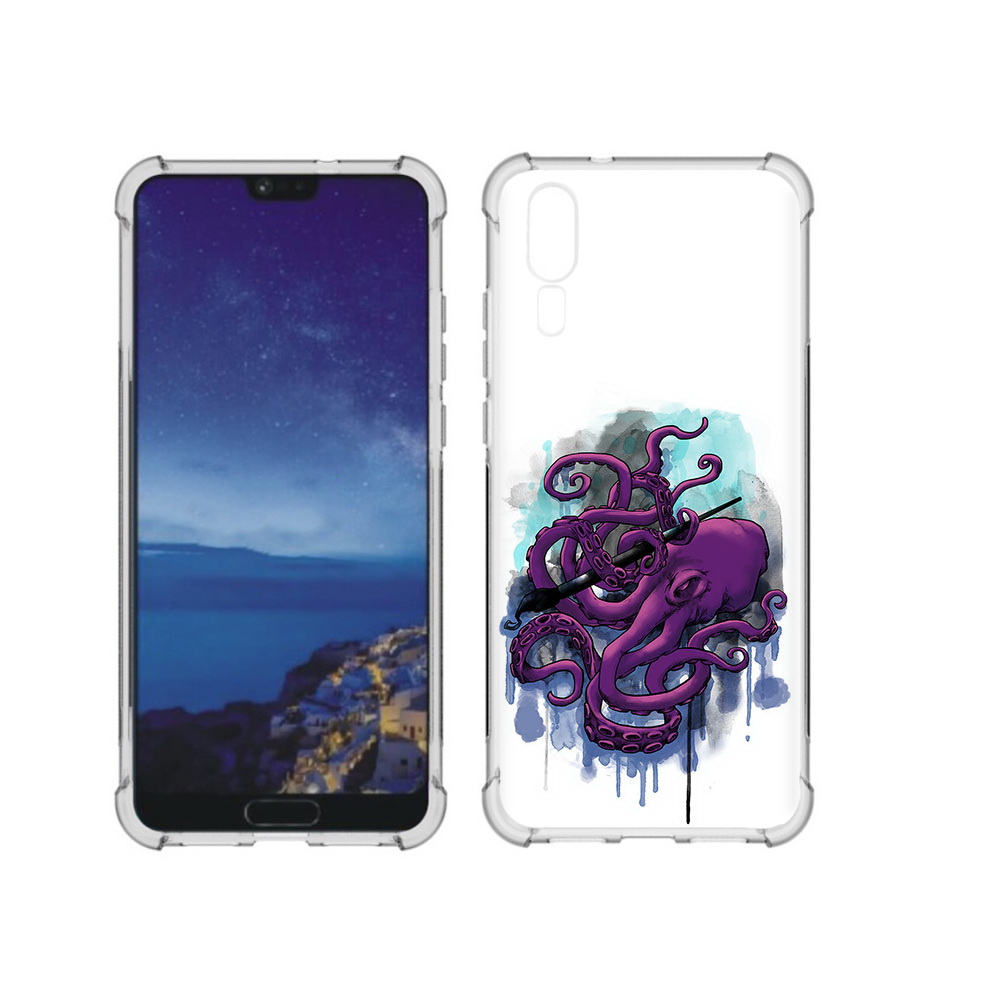 Чехол MyPads Tocco для Huawei P20 фиолетовый осьминог (PT108006.52.658), Прозрачный, Tocco
Чехол MyPads Tocco для Huawei P20 фиолетовый осьминог (PT108006.52.658), Прозрачный, Tocco