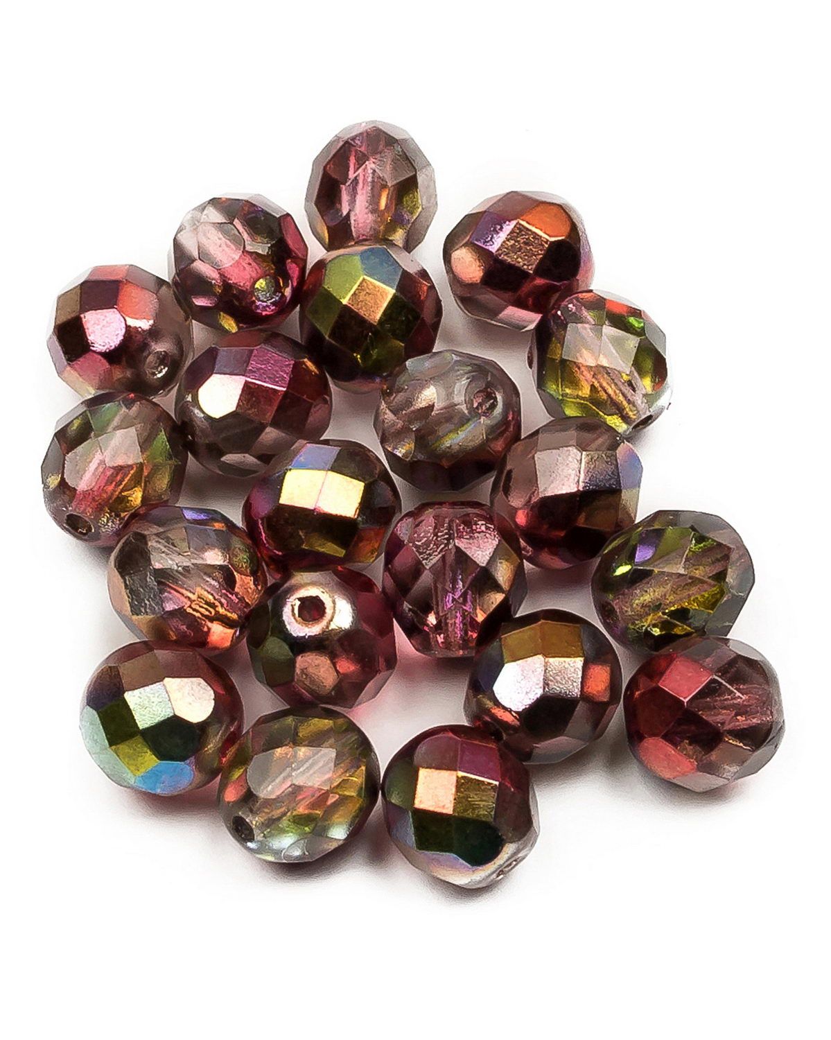 Стеклянные чешские бусины Fire polished beads ганеные круглые 8 мм Crystal Magic Wine 20шт, Разноцветный, FP-8
Стеклянные чешские бусины Fire polished beads ганеные круглые 8 мм Crystal Magic Wine 20шт, Разноцветный, FP-8