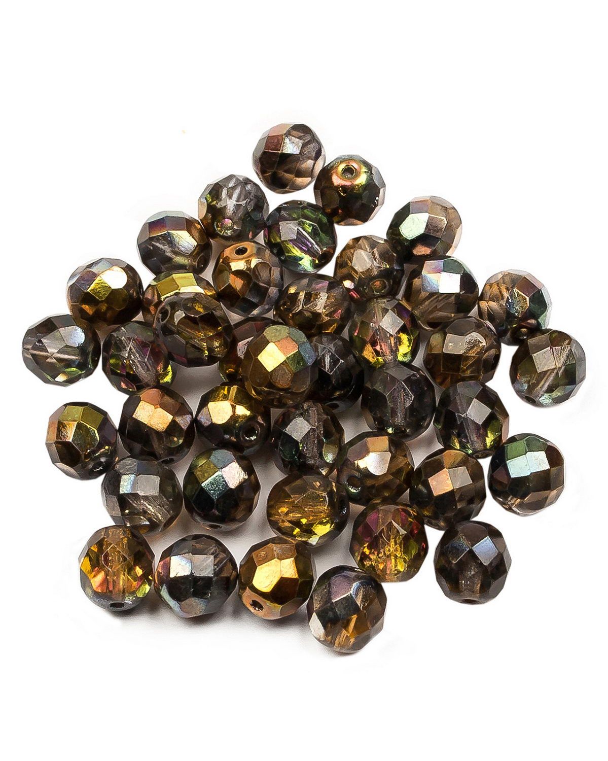 Стеклянные чешские бусины Fire polished beads ганеные круг 8 мм Crystal Magic Copper 40шт, Разноцветный, FP-8
Стеклянные чешские бусины Fire polished beads ганеные круг 8 мм Crystal Magic Copper 40шт, Разноцветный, FP-8