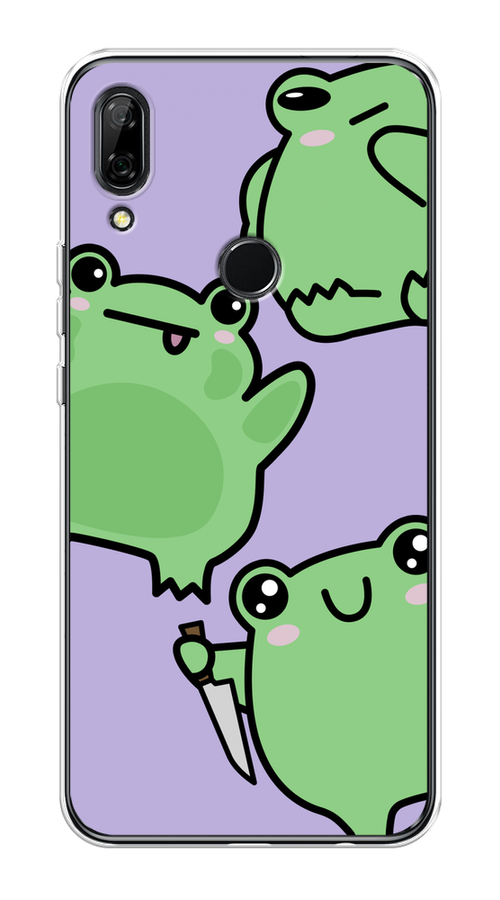 Чехол на Honor 9X/Huawei P Smart Z "Опасные лягушата", Фиолетовый;зеленый;черный, 69450-1
Чехол на Honor 9X/Huawei P Smart Z "Опасные лягушата", Фиолетовый;зеленый;черный, 69450-1
