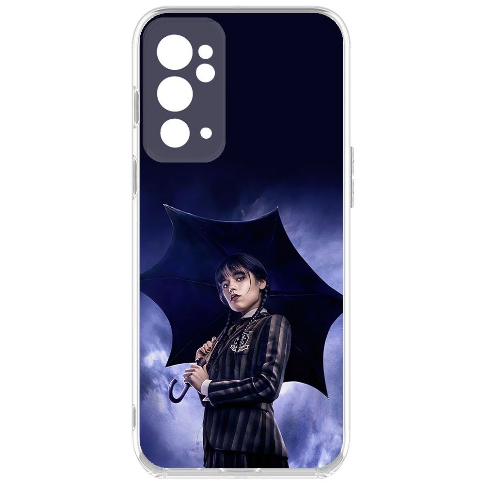 Чехол-накладка Krutoff Clear Case Уэнсдей Аддамс - Уэнсдей под зонтом для OnePlus 9RT, Прозрачный
Чехол-накладка Krutoff Clear Case Уэнсдей Аддамс - Уэнсдей под зонтом для OnePlus 9RT, Прозрачный
