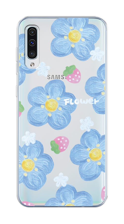 Чехол Homey на Samsung Galaxy A50 "Цветы и клубники", Прозрачный;голубой;белый, 27750-1
Чехол Homey на Samsung Galaxy A50 "Цветы и клубники", Прозрачный;голубой;белый, 27750-1