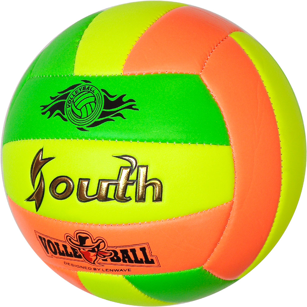 фото Волейбольный мяч спортекс e33543-2 №5 зеленый