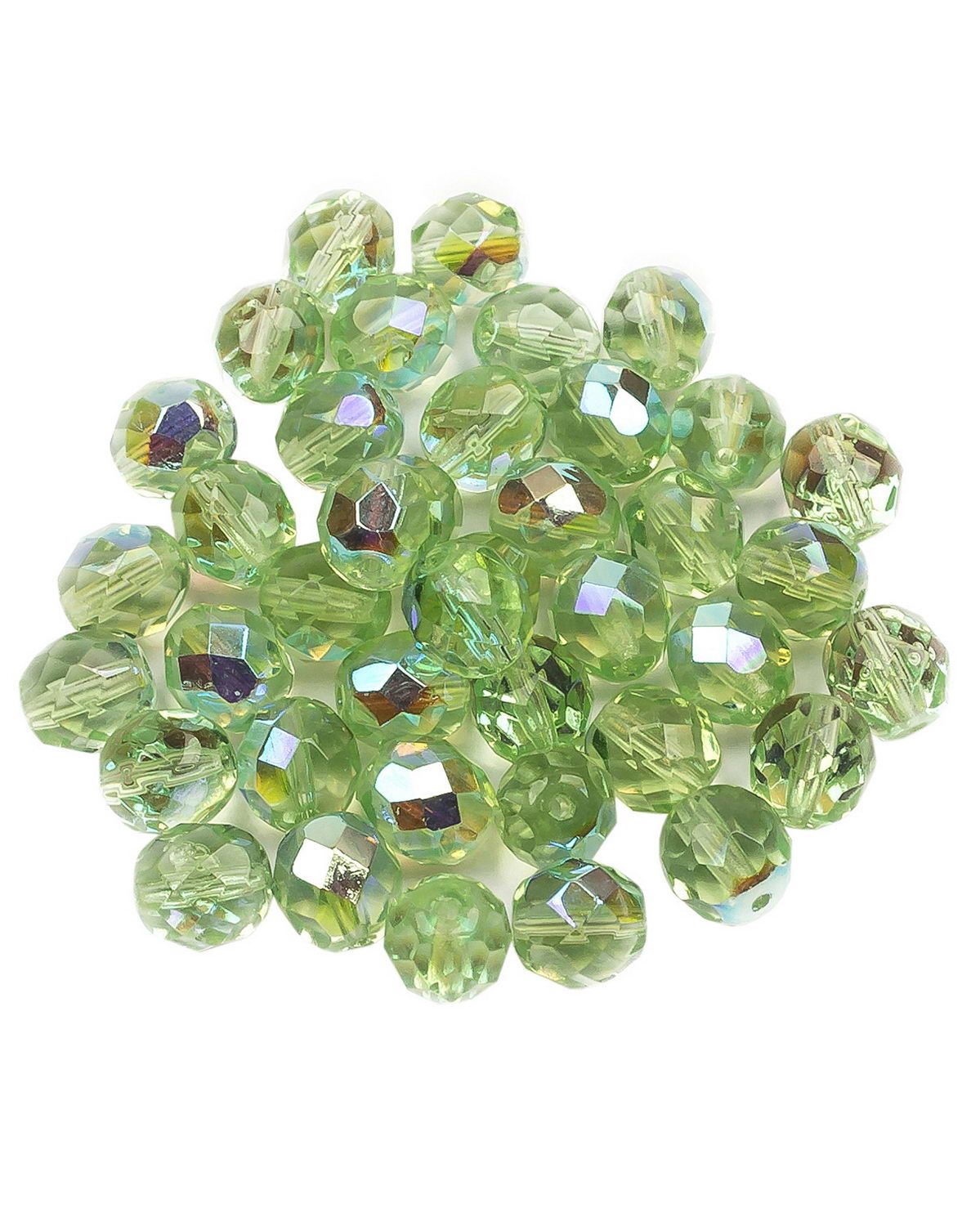 Стеклянные чешские бусины Fire polished beads ганеные круглые 8 мм Lt.Peridot AB 40шт, Зеленый, FP-8
Стеклянные чешские бусины Fire polished beads ганеные круглые 8 мм Lt.Peridot AB 40шт, Зеленый, FP-8