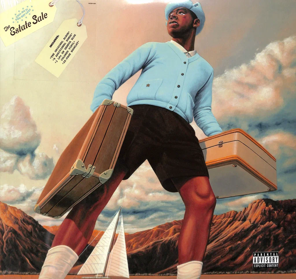 Tyler The Creator Call Me If You Get Lost: The Estate Sale Deluxe Edition Geneva Blue 3LP
Tyler The Creator Call Me If You Get Lost: The Estate Sale Deluxe Edition Geneva Blue 3LP