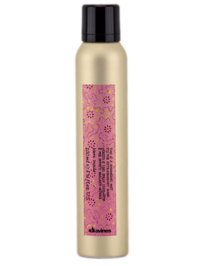 Мерцающий спрей Davines Shimmering Mist More Inside для исключительного блеска волос 125мл
Мерцающий спрей Davines Shimmering Mist More Inside для исключительного блеска волос 125мл