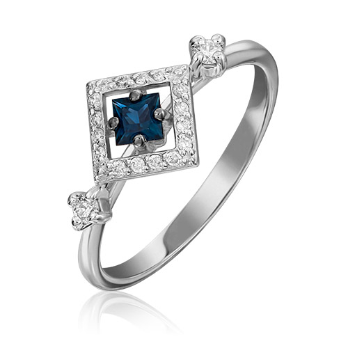 Кольцо из золота р. 16 PLATINA jewelry 01-1467-00-105-1120-30, сапфир\бриллиант, 01-1467-00-105-1120-30
Кольцо из золота р. 16 PLATINA jewelry 01-1467-00-105-1120-30, сапфир\бриллиант, 01-1467-00-105-1120-30