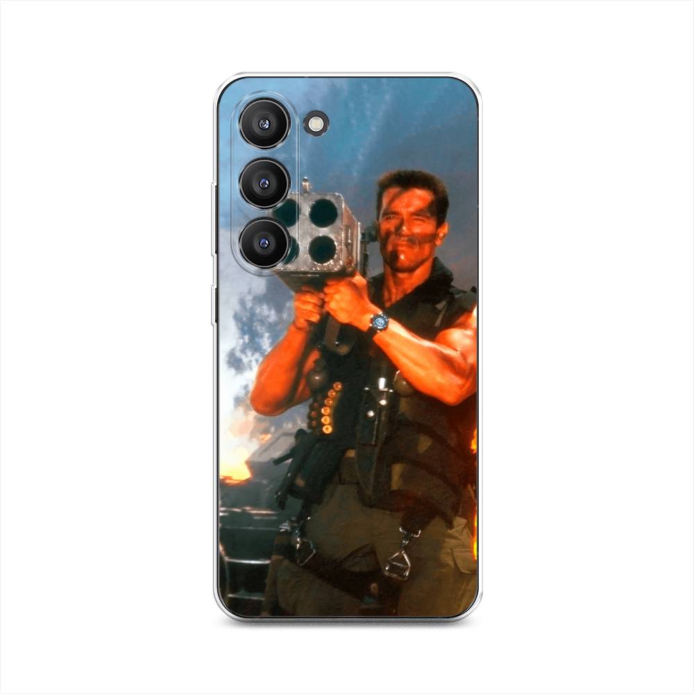Чехол на Samsung Galaxy S23 5G "Арнольд Шварцнеггер с базукой", Голубой;коричневый, 2107350-6
Чехол на Samsung Galaxy S23 5G "Арнольд Шварцнеггер с базукой", Голубой;коричневый, 2107350-6