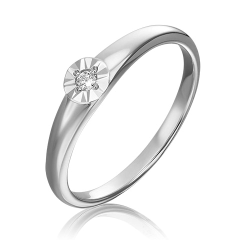 Кольцо из белого золота с бриллиантом р. 17,5 PLATINA jewelry 01-1510-00-101-1120-30, 01-1510-00-101-1120-30
Кольцо из белого золота с бриллиантом р. 17,5 PLATINA jewelry 01-1510-00-101-1120-30, 01-1510-00-101-1120-30