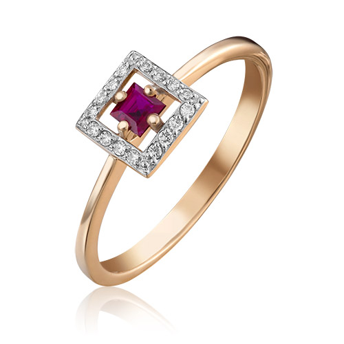 Кольцо из золота с рубином/бриллиантом р. 17,5 PLATINA jewelry 01-1520-00-107-1110-30, 01-1520-00-107-1110-30
Кольцо из золота с рубином/бриллиантом р. 17,5 PLATINA jewelry 01-1520-00-107-1110-30, 01-1520-00-107-1110-30