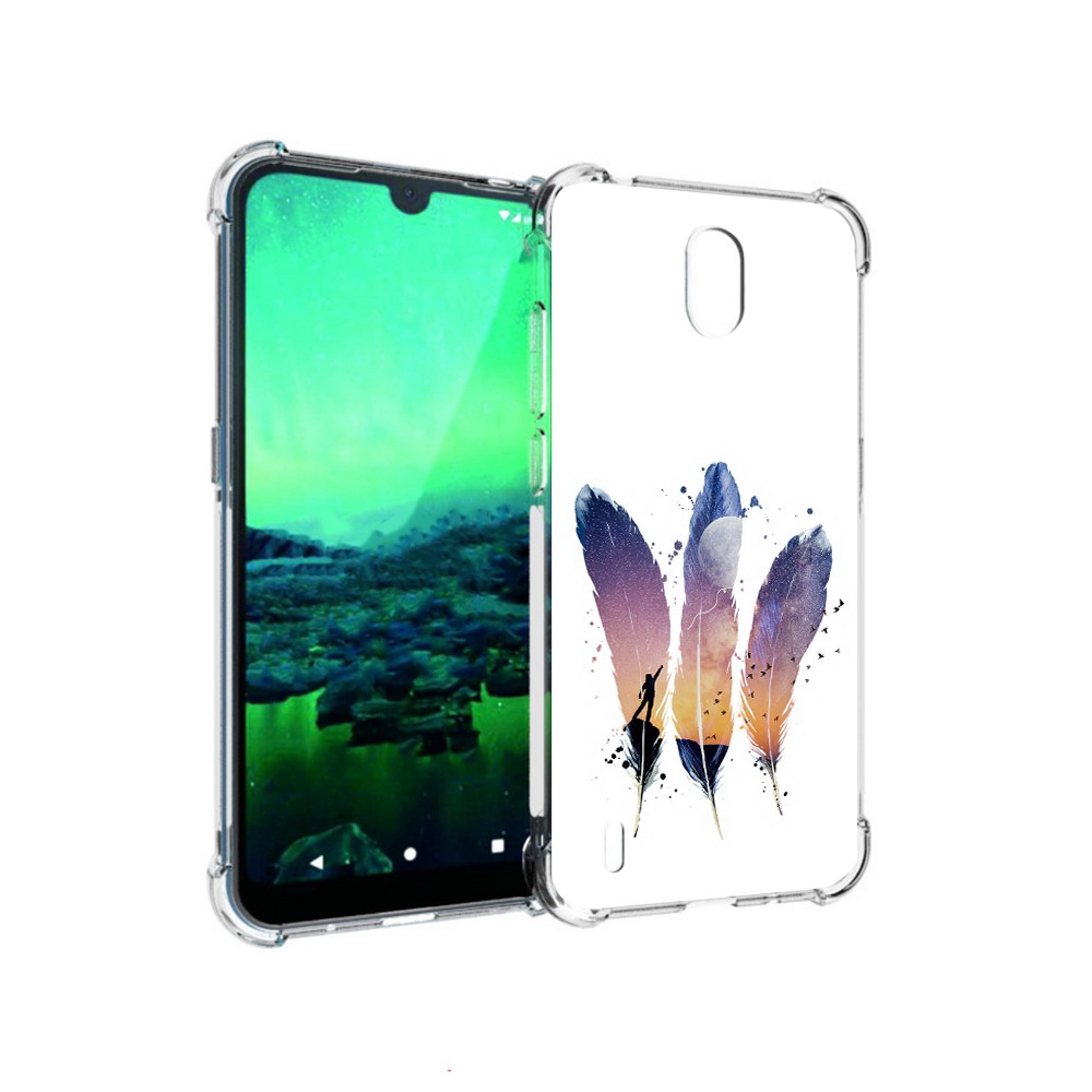 Чехол MyPads Tocco для Nokia 1.3 небесные перья (PT227048.104.519), Прозрачный, Tocco
Чехол MyPads Tocco для Nokia 1.3 небесные перья (PT227048.104.519), Прозрачный, Tocco
