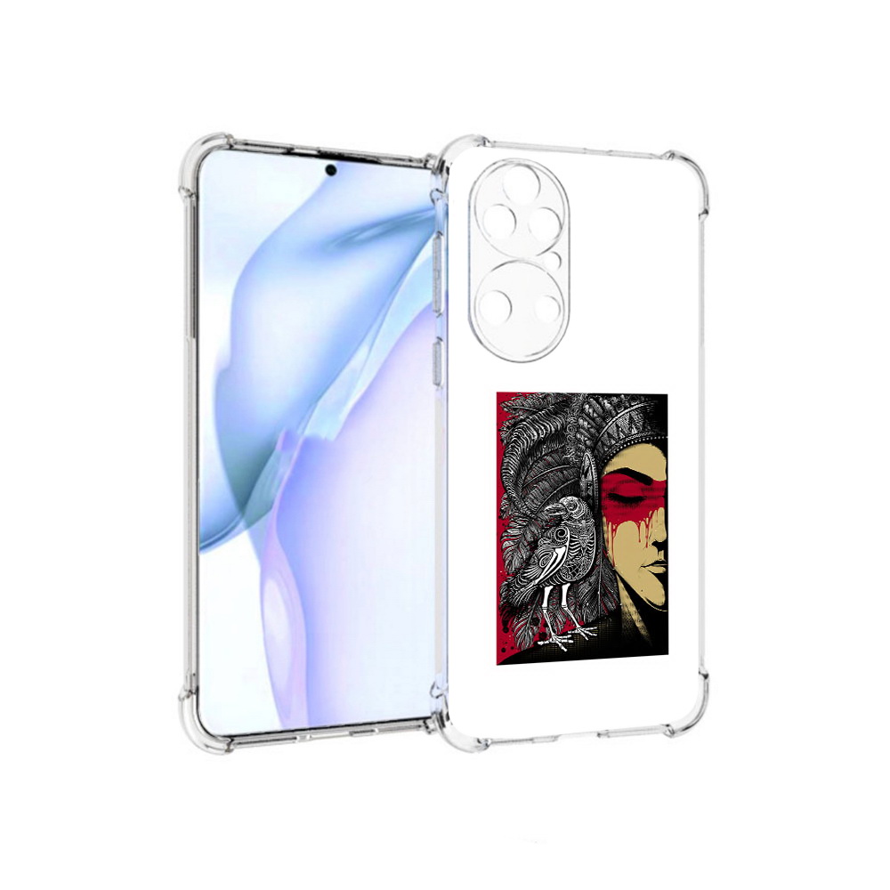 Чехол MyPads Tocco для Huawei P50 девушка с вороном в абстракции, Прозрачный, Tocco
Чехол MyPads Tocco для Huawei P50 девушка с вороном в абстракции, Прозрачный, Tocco