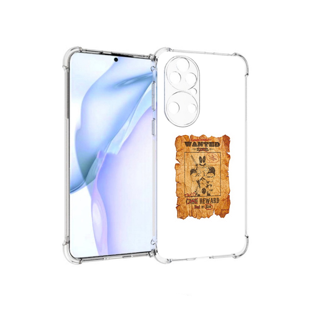 Чехол MyPads Tocco для Huawei P50 дедпул, Прозрачный, Tocco 
Чехол MyPads Tocco для Huawei P50 дедпул, Прозрачный, Tocco