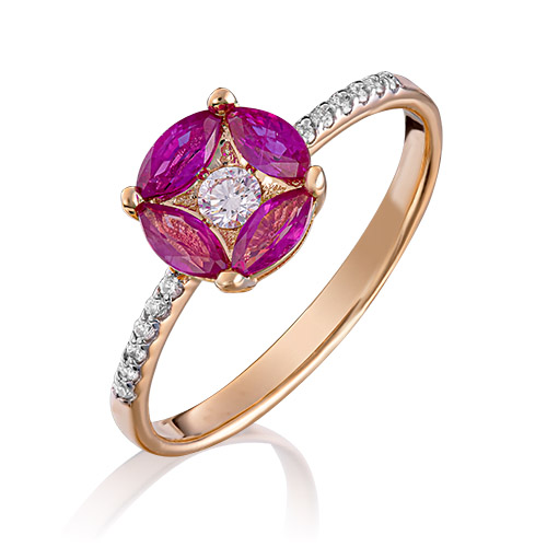 Кольцо из золота р. 18 PLATINA jewelry 01-1545-00-107-1110-30, рубин\бриллиант, 01-1545-00-107-1110-30
Кольцо из золота р. 18 PLATINA jewelry 01-1545-00-107-1110-30, рубин\бриллиант, 01-1545-00-107-1110-30