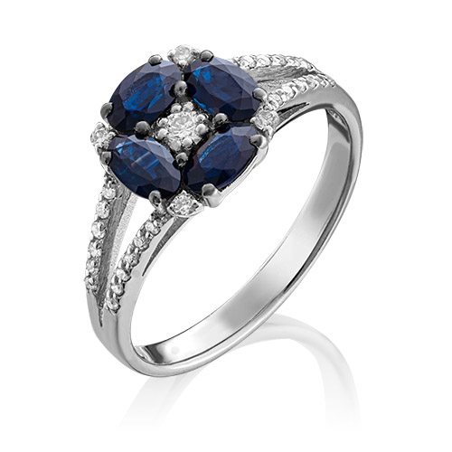 Кольцо из золота р. 18 PLATINA jewelry 01-1551-00-105-1120-30, сапфир\бриллиант, 01-1551-00-105-1120-30
Кольцо из золота р. 18 PLATINA jewelry 01-1551-00-105-1120-30, сапфир\бриллиант, 01-1551-00-105-1120-30